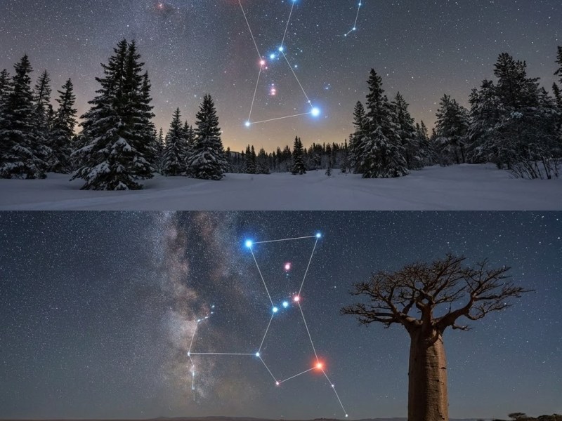 The Upside-Down Hunter: Why Orion Flips in the South (And Why He’s&nbsp;Ticking)